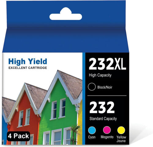 232XL Black Color Ink compatible with Epson 232XL WorkForce WF-2930 XP-4200 Lot - Picture 10 of 11