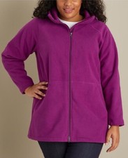Nwt Duluth Trading Shoreline Fleece Windproof Parka Hooded Jacket Xlg 18/20
