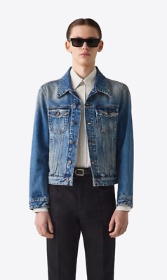 $390 NWT BLK DNM Denim Jacket 75 Vintage Blue Medium