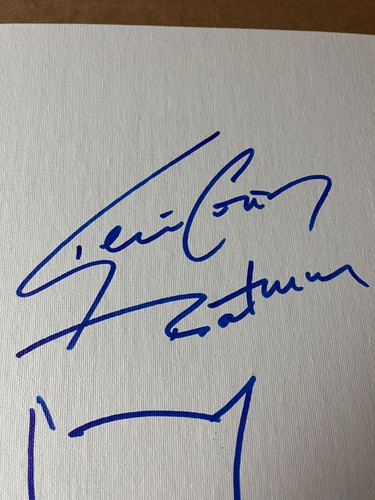 Boceto de Batman autografiado firmado por Kevin Conroy prueba exacta 11x14 - Imagen 2 de 6