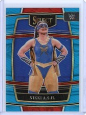 2022 Panini Select WWE Nikki A.S.H. Concourse Blue Prizm # 258/299 SP 