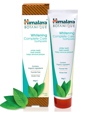 Himalaya BOTANIQUE Whitening Complete Care Zahnpasta - Simply Mint - 150g