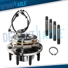Srw 4wd Single Front Wheel Bearing & Hub For 2005 - 2010 F-250 F-350 Super Duty