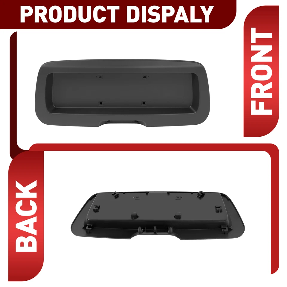 For 02-09 Chevrolet Trailblazer Rear Hatch Tailgate Handle License Plate Bracket Foto 3 de 4