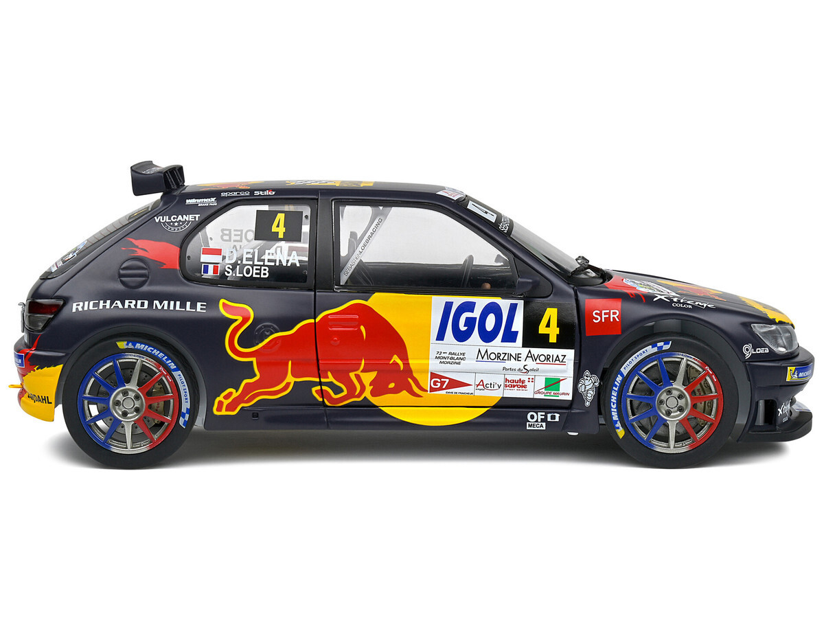 ミニカー 1/18 PEUGEOT 306 MAXI  solido Solido 1:18 Peugeot 306 Maxi #4: 2021 Mont Blanc Rally