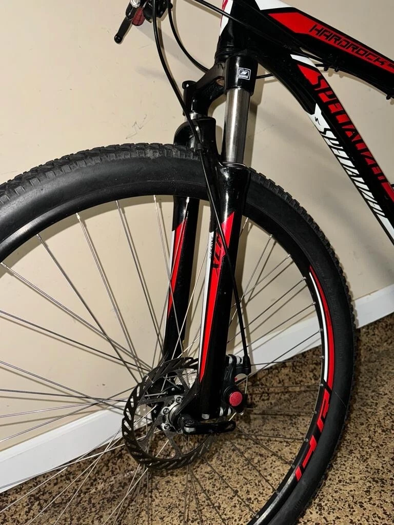 specialized hardrock 29 red black mountain bike 24 speed eBay