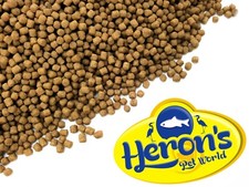 HERONS Wheatgerm Pellets 3mm 6mm PREMIUM POND FISH FOOD GOLDFISH 10g - 15kg 