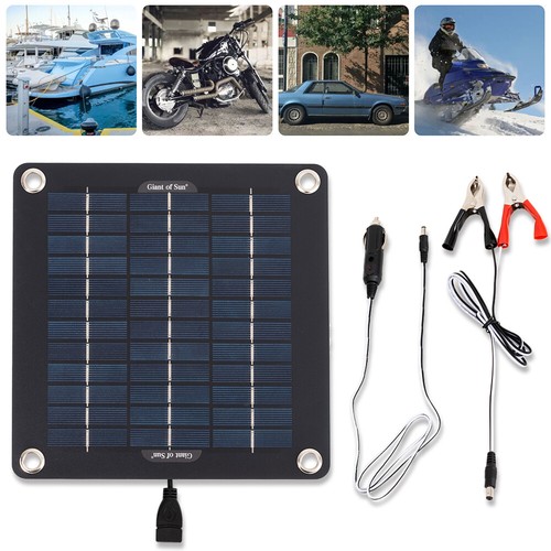 100W 12V Solarpanel Kit Solarmodul USB-Ladegerät Solarzelle Solar Auto Ladegerät - Bild 2 von 18