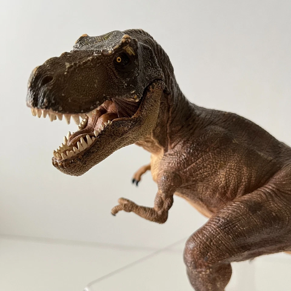 Figura de colección Papo T-Rex Tyrannosaurus Rex 2005 El dinosaurio mandíbula articulada Foto 4 de 4