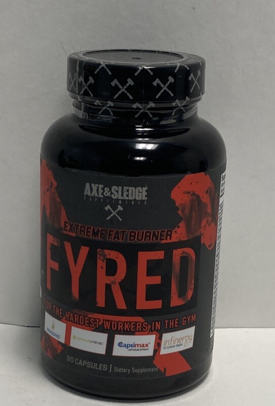 AXE & SLEDGE FYRED 60 CAP Extreme Fat Burner Exp 06/25 5310 eBay