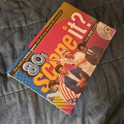 Scene It 80s Deluxe by Screen Life Games, New, Sealed, Party Trivia