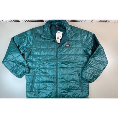 Element Mens XL Wolfeboro Track Ultralight Puffer Jacket Green Packable Outdoor