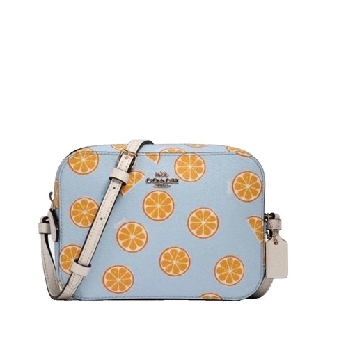 Maruca Spree Handmade Jacquard Circle Pattern Crossbody Bag Tan Aqua Gold NWOT Spree – Maruca main image 4