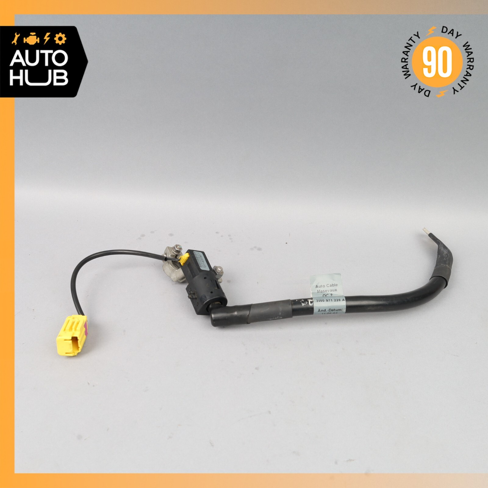 04-08 Bentley Continental GT Positive Battery Cable Harness OEM