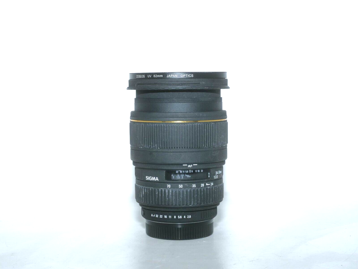 UNTESTED Sigma 24-70mm f/2.8 Macro EX DG Zoom Aspherical Lens for