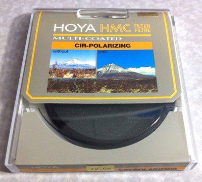 Genuine Hoya 72mm Circular Polarizing CPL Lens Filter 72 mm HMC Multi-coated CIR