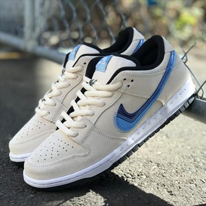 nike sb dunk low light cream deep royal blue