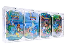 Acrylic Case fits Pokemon Mini Tin 4x protection display box stand holder