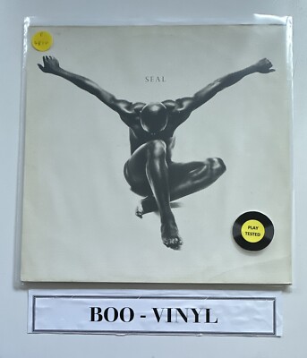 Seal - Seal  Rare Lp Vinyl Record Electronic Funk Soul EX / VG+