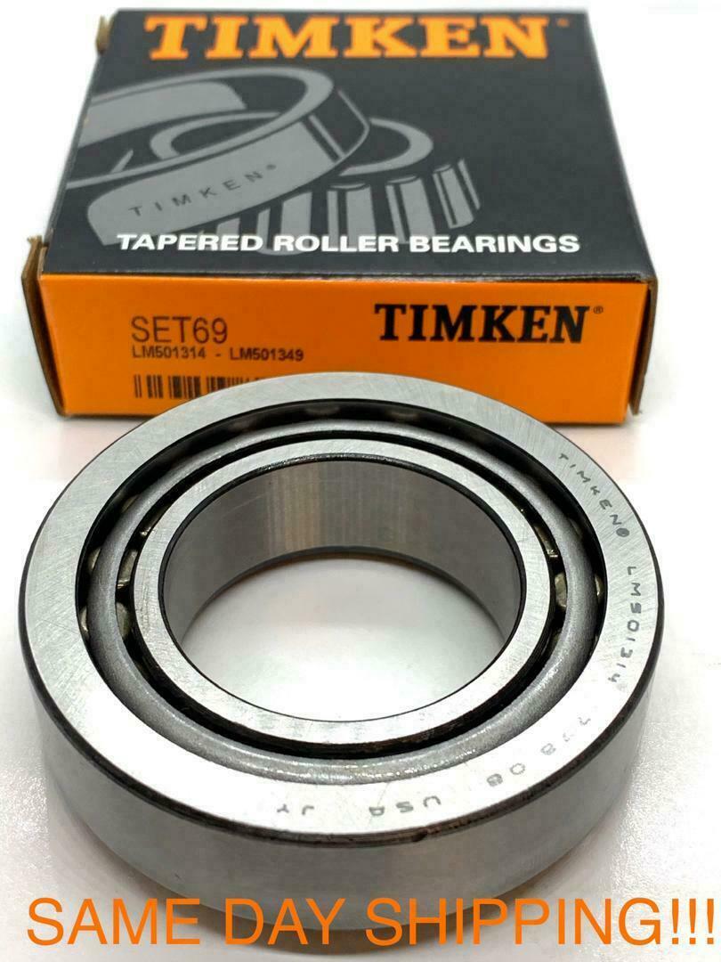 Axle Differential Bearing TIMKEN USA BR72 LM501349 LM501314 | eBay