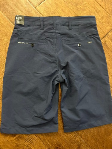 Boy's Hurley dri-fit 2 way stretch shorts dark Blue size 14 reg new NWT $38 - Picture 4 of 5