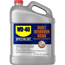 1 Gallon Rust Remover Soak Restores Dissolves Safely Biodegradable Non-Toxic