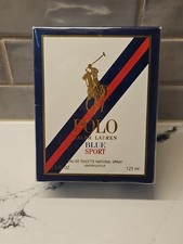 Polo Ralph Lauren Blue Sport 4.2 oz 125 Ml EDT New Sealed Authentic