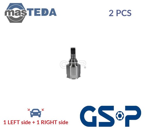 641084 DRIVESHAFT CV JOINT KIT PAIR TRANSMISSION END GSP 2PCS NEW OE REPLACEMENT