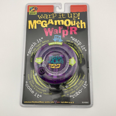 Vintage 1995 Yes Gear Warp It Up MeGAmouth Warp'r   New Sealed