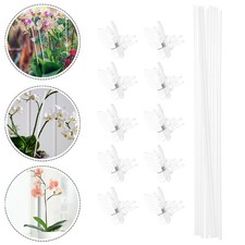 20 Pcs Plastic Chicken Wire Bamboo Stakes Artificial Grass Arch Stand 12.15 per metre