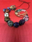 Natural Stones 7 Chakra Hanging, Reiki Healing Crystals Car Window Hanger Good  — photo 1