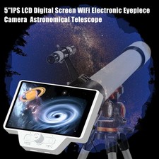 5" IPS Display Screen WiFi Astronomical Telescope Electronic Eyepiece Camera