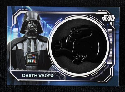 2021 Topps Star Wars Battle Plans Helmet Medallion Relics Darth Vader #HM-VT 0d8