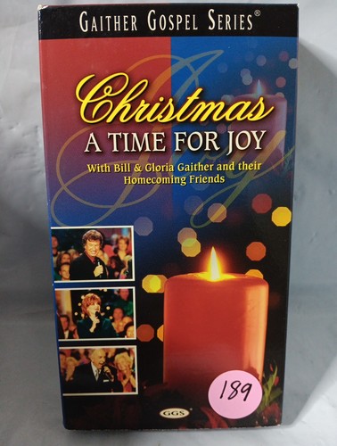 Christmas: A Time for Joy [VHS] - Bill Gaither & Gloria,Homecoming Friends