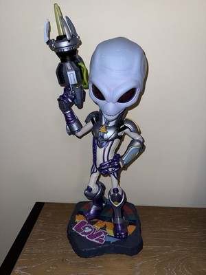 *RARE* Destroy All Humans 2 Second Coming Edition Statue & Sign Only With Box