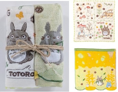 My Neighbor Totoro Mini Towel 2pcs Set 25×25cm Studio Ghibli Official Japan