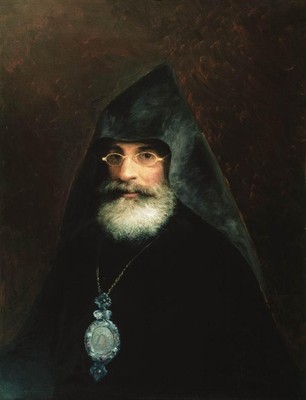 Ivan Aivazovsky Portrait of Gabriel Aivazian 1883 17''x 22'' Archival Art Print