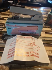 Vintage Swingline 711 Stapler - Beige *New Old Stock*