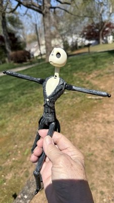 Vintage Tim Burton s Jack Skellington 12 Inch Posable Figure (w/o Hands)