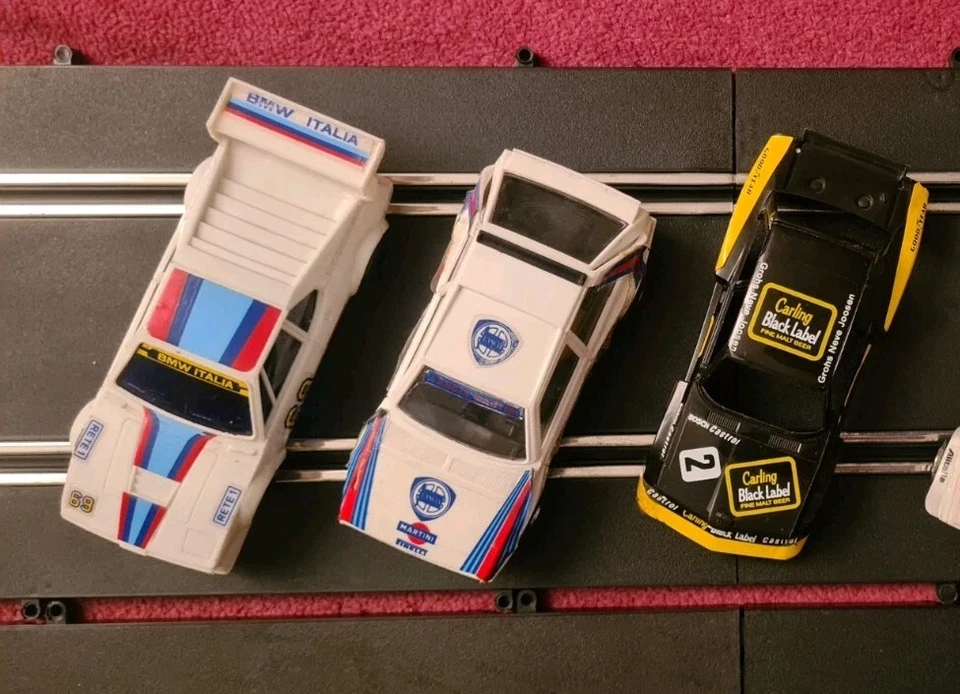 Policar Polistil BMW M1 Champion 175 A123 1:32 1980 Slot Car Lancia Delta - Immagine 3 di 4