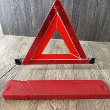 Halfords warning triangle with carrying box