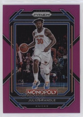 2022-23 Panini Prizm Monopoly Pink Prizm 32/149 Julius Randle #58 14md