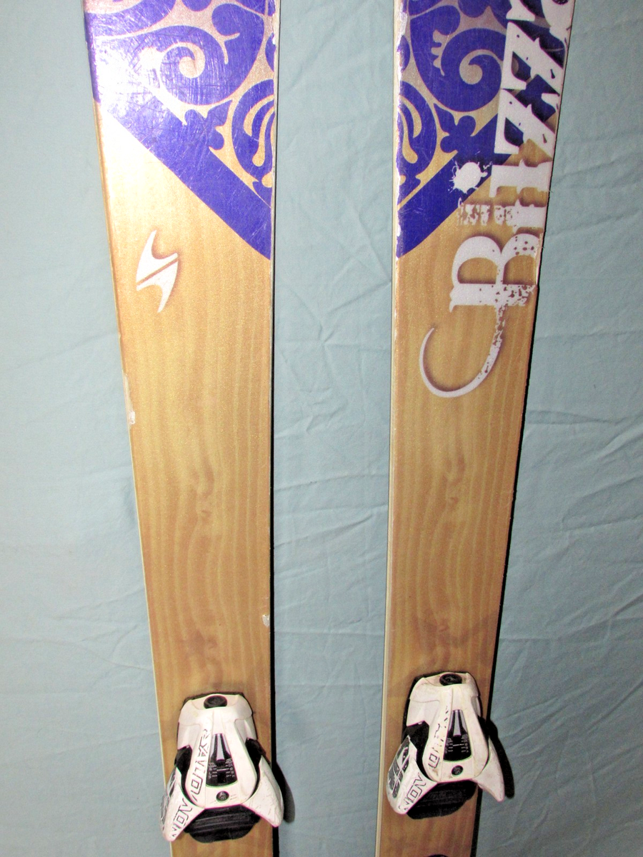 Blizzard Black Pearl 88 women's all mtn skis 166cm w/ Salomon Z12