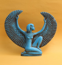 Rare Ancient Egyptian Antiques Queen Isis Goddess of Magic Statue Pharaonic BC