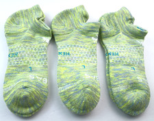 Bombas Hex-Tec Athletic Ankle Socks Lot Of 3 Pairs Size M All Labeled Lefts 