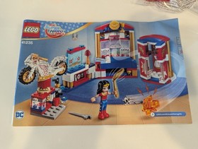 LEGO DC SUPERHERO GIRLS Set #41235 Wonder Woman Dorm Opened Partially Assembled