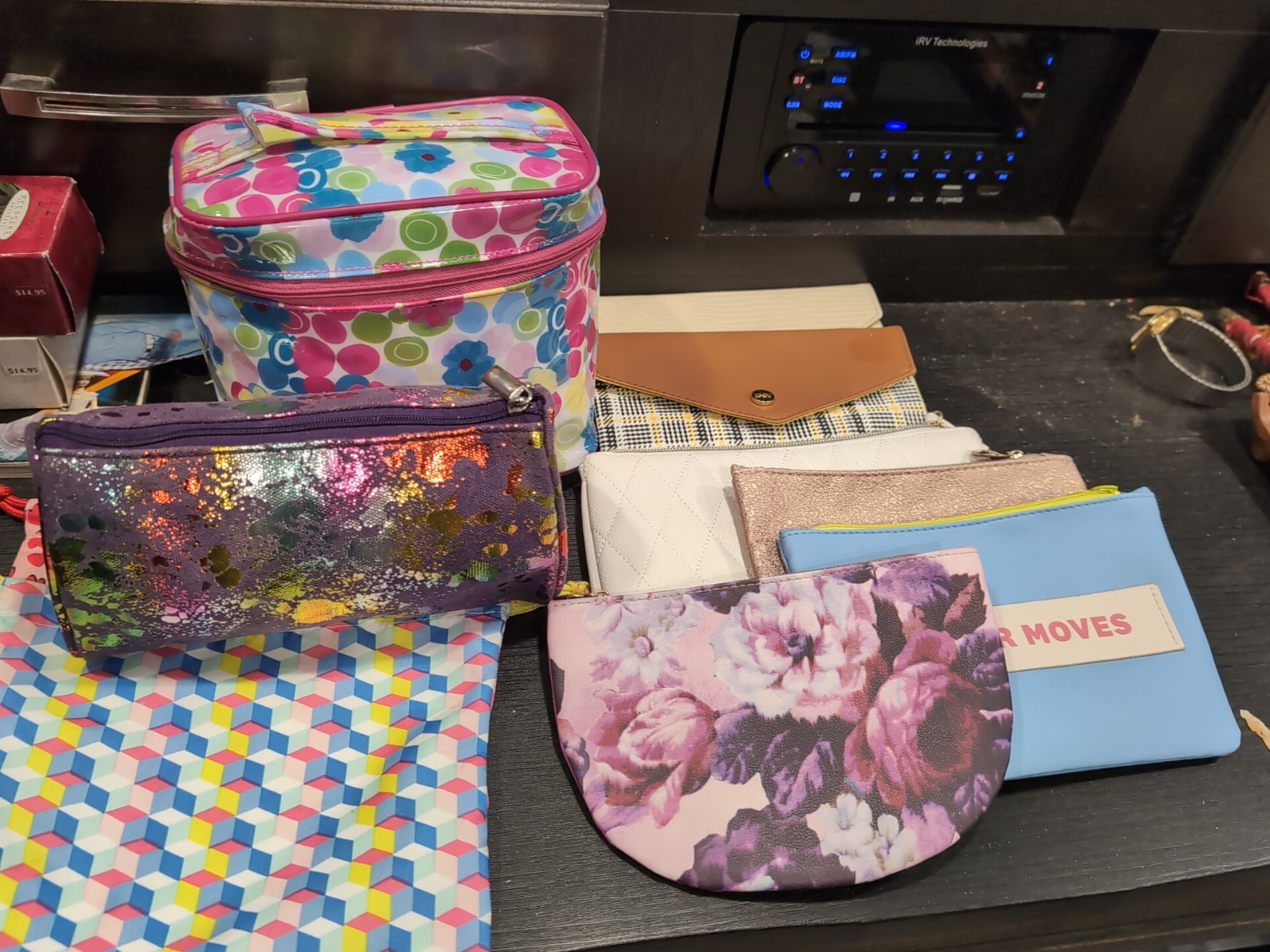 10-Piece All New Makeup Bag Set - Multiple Colors & Styles-image