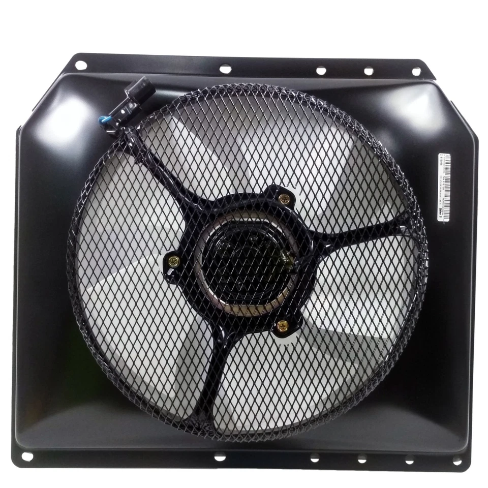 Conjunto de ventilador condensador Valeo 815066 apto para camioneta Mitsubishi Fuso 05TA Nissan Truck UD Foto 3 de 4