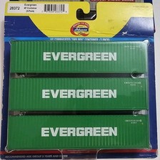 28372 Athearn Evergreen 40 Containers