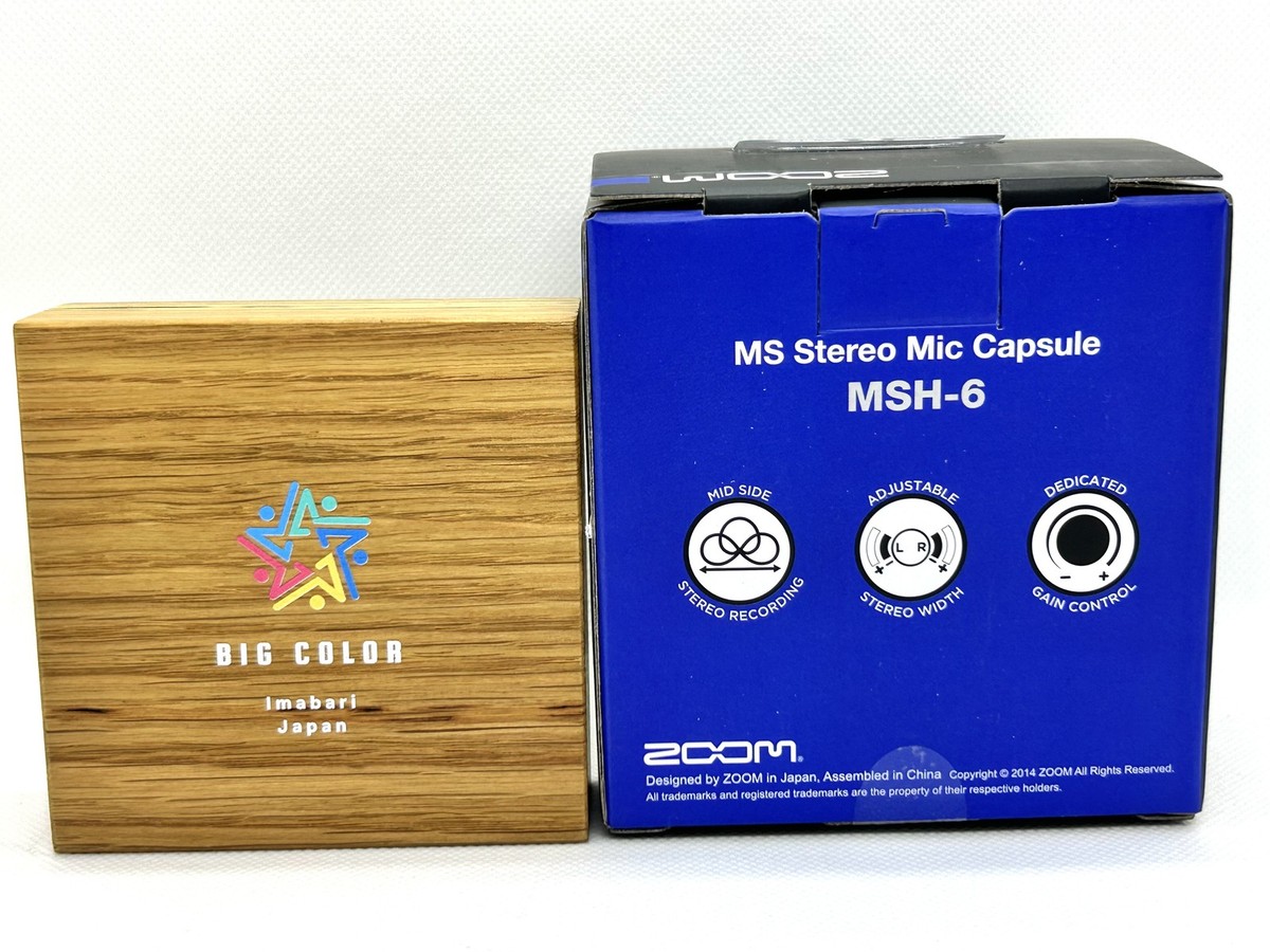 ZOOM MSH-6 MS Stereo Microphone Capsule for H5 H6 H8 / Q8 Q8n-4K